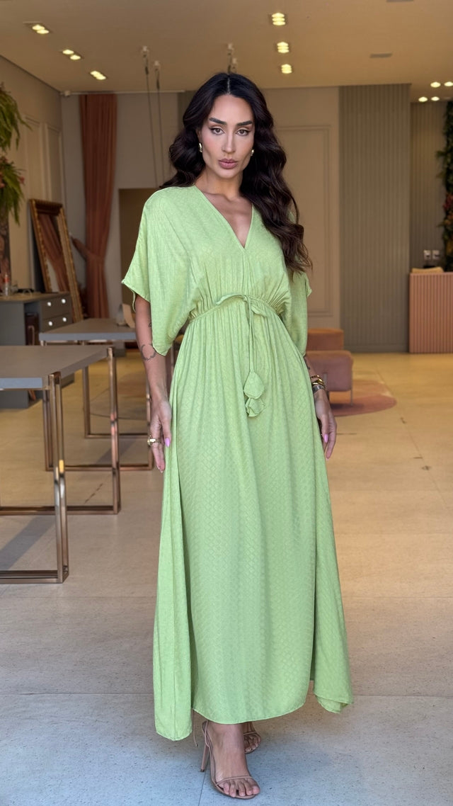 Vestido Viscose Longo Paola