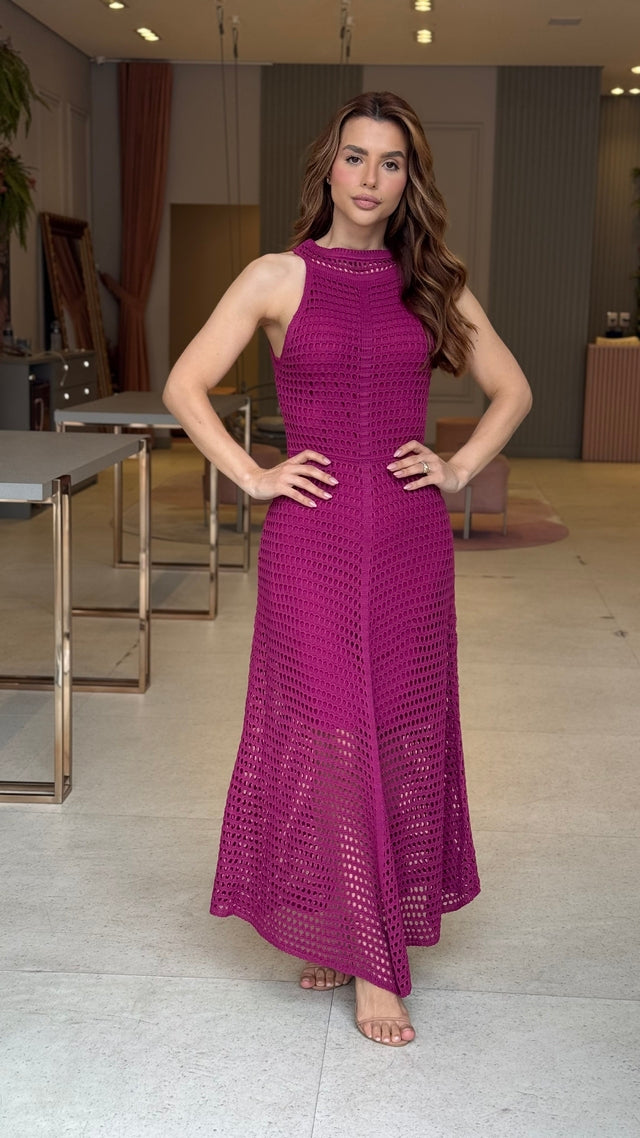 Vestido Longuete Tricot Lary