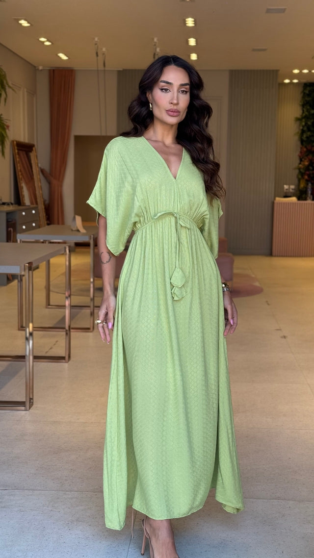 Vestido Viscose Longo Paola
